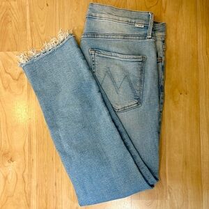 MOTHER Distressed Jeans